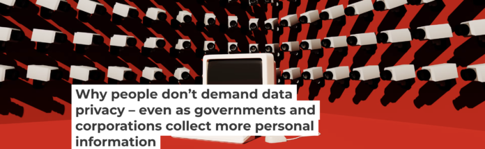 People feeling that their data is being collected at every turn leaves many numb to the issue of data privacy. J Studios/DigitalVision via Getty Images